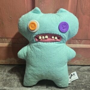 Fuggler Funny Ugly Monster Laboratory Misfits Old Tooth Blue Stuffed Plush Toy